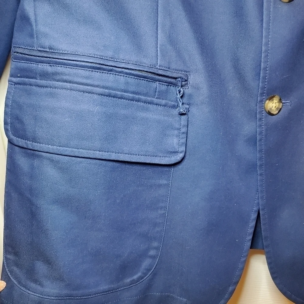 Vintage L.L. Bean Navy Blue Mens Sz. 42 Tall